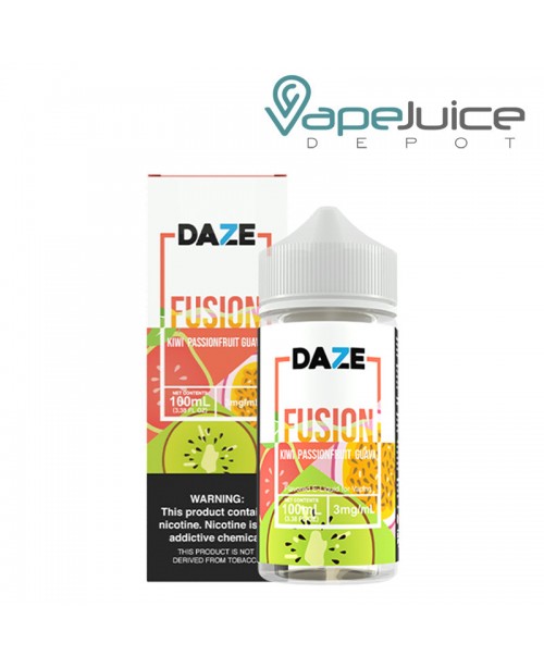 Kiwi Passionfruit Guava 7 Daze Fusion 100ml