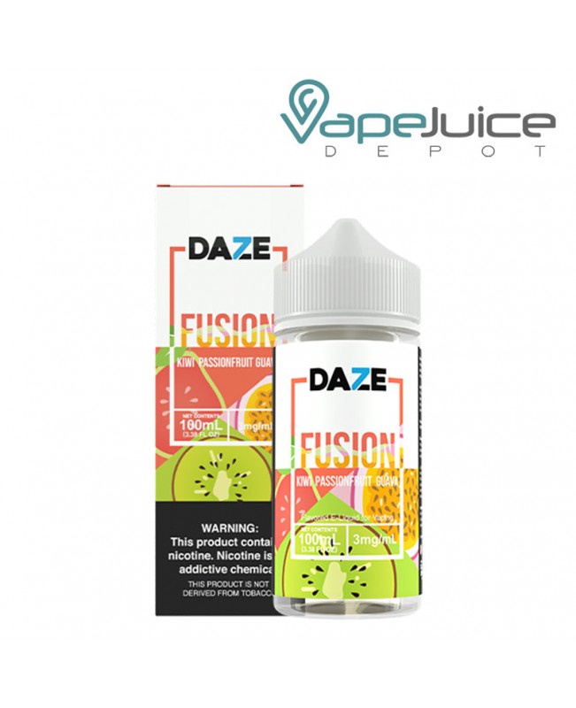 Kiwi Passionfruit Guava 7 Daze Fusion 100ml