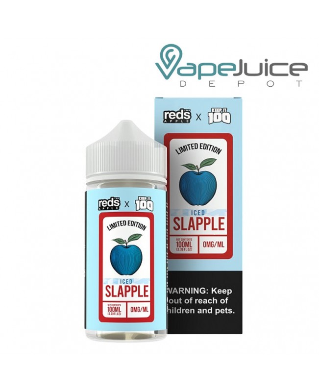 Slapple Iced 7 Daze Reds X Keep It 100 eLiquid