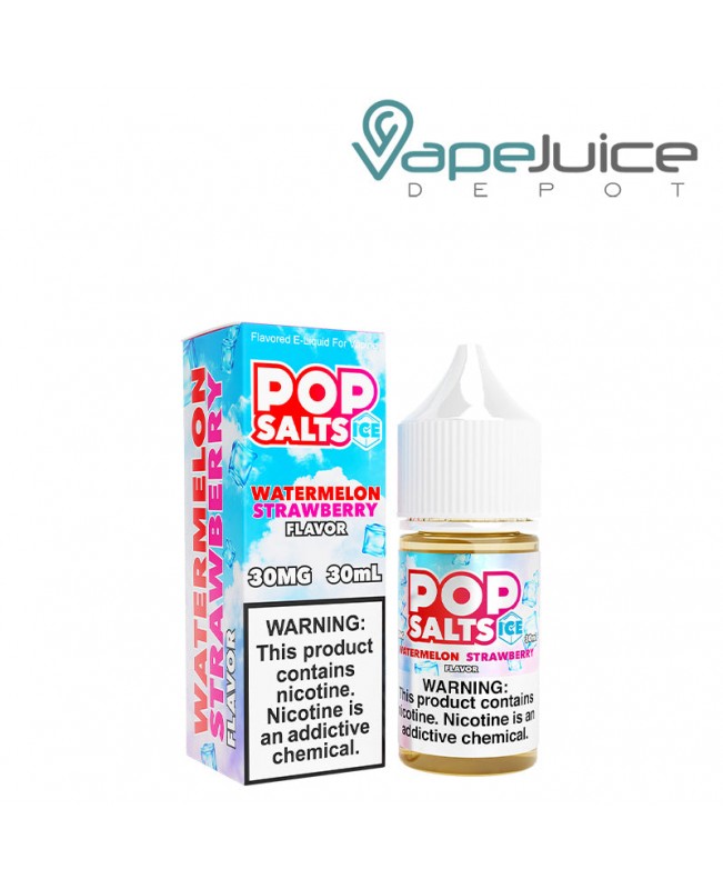 Watermelon Strawberry Ice Pop Salts 30ml