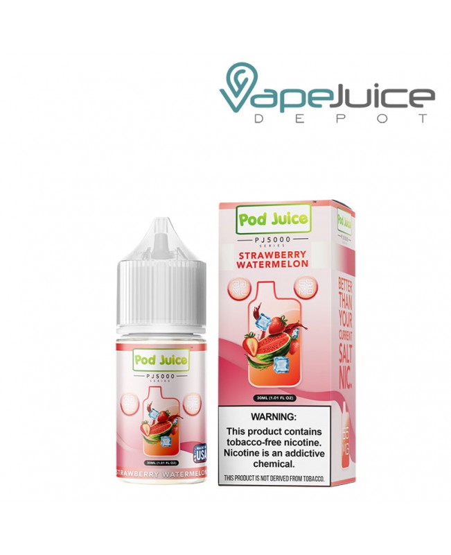 Strawberry Watermelon Pod Juice PJ5000 TFN Salt 30ml