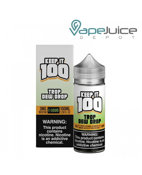 Trop Dew Drop Keep it 100 TFN eLiquid 100ml