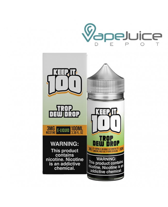 Trop Dew Drop Keep it 100 TFN eLiquid 100ml