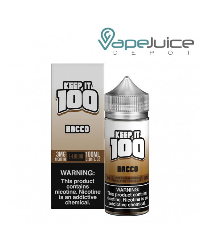 Bacco Keep it 100 TFN eLiquid 100ml