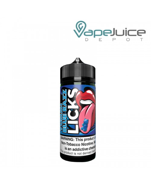 Yummi Blue Razz LICKS Roll Upz 100ml