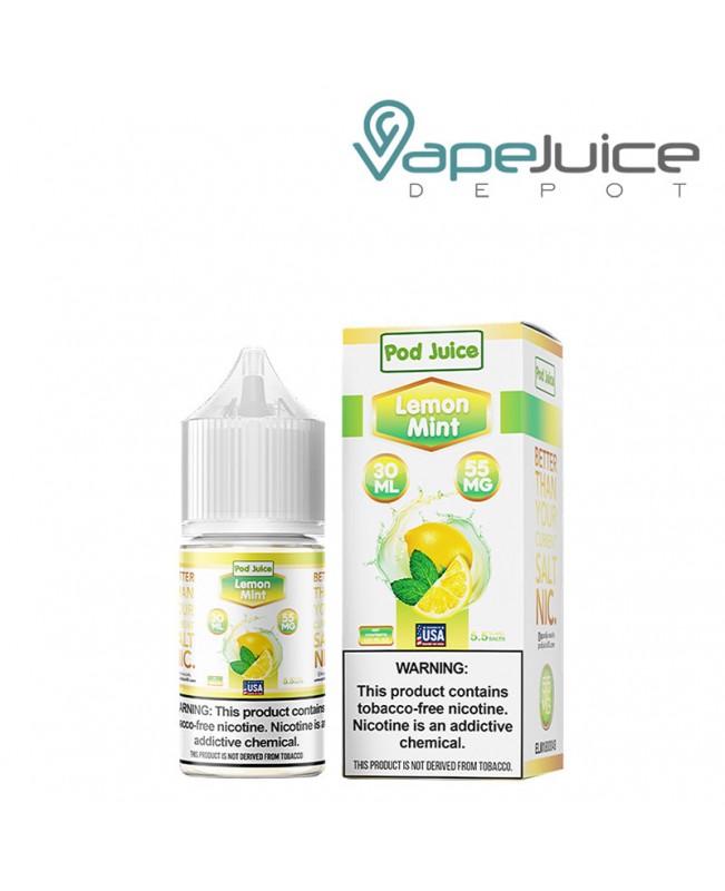 Lemon Mint Pod Juice TFN Salt 30ml