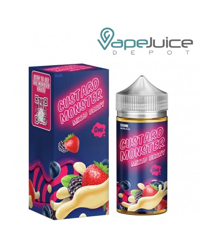 Mixed Berry Custard Monster eLiquid 100ml