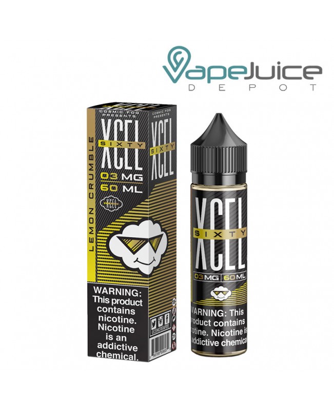 XCEL Sixty Lemon Crumble Cosmic Fog 60ml