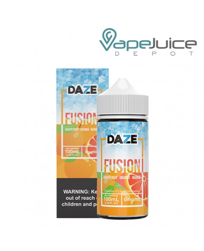 ICED Grapefruit Orange Mango 7 Daze Fusion 100ml