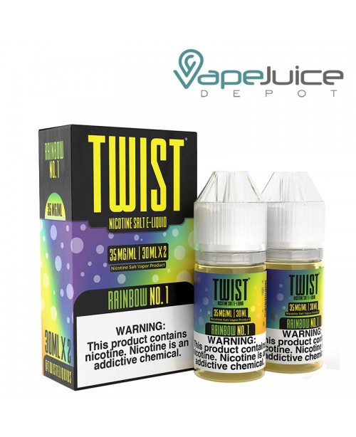 Rainbow No 1 Twist Salt E-Liquid 60ml