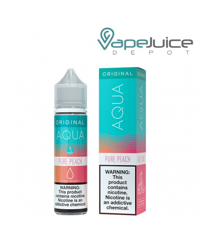 Pure Peach AQUA Synthetic eLiquid 60ml