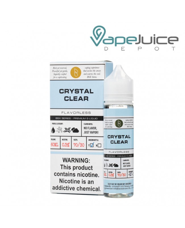 Crystal Clear Glas Basix Series 60ml