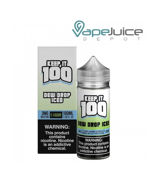 Dew Drop Iced Keep it 100 TFN eLiquid 100ml