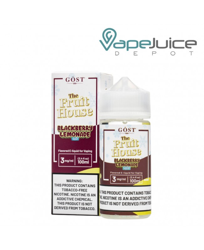 Super Blackberry Lemonade Ice The Fruit House TFN 100ml