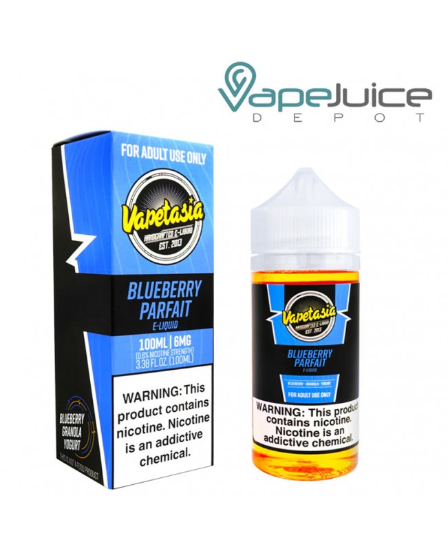 Blueberry Parfait Vapetasia eLiquid 100ml