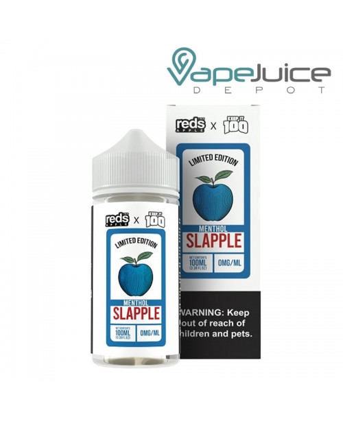 Slapple Menthol 7 Daze Reds X Keep It 100 eLiquid