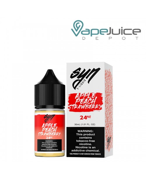 Apple Peach Strawberry Syn Salt 30ml