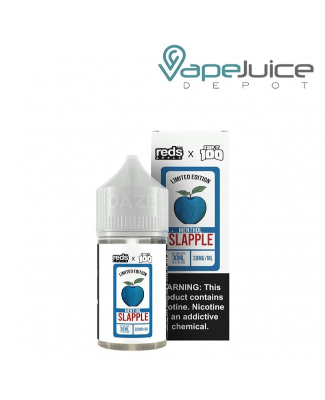 Slapple Menthol 7 Daze Reds x Keep It 100 Salt 30ml