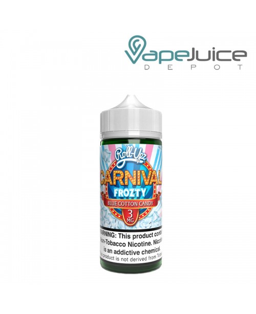 Blue Cotton Candy Frozty Carnival Roll Upz 100ml