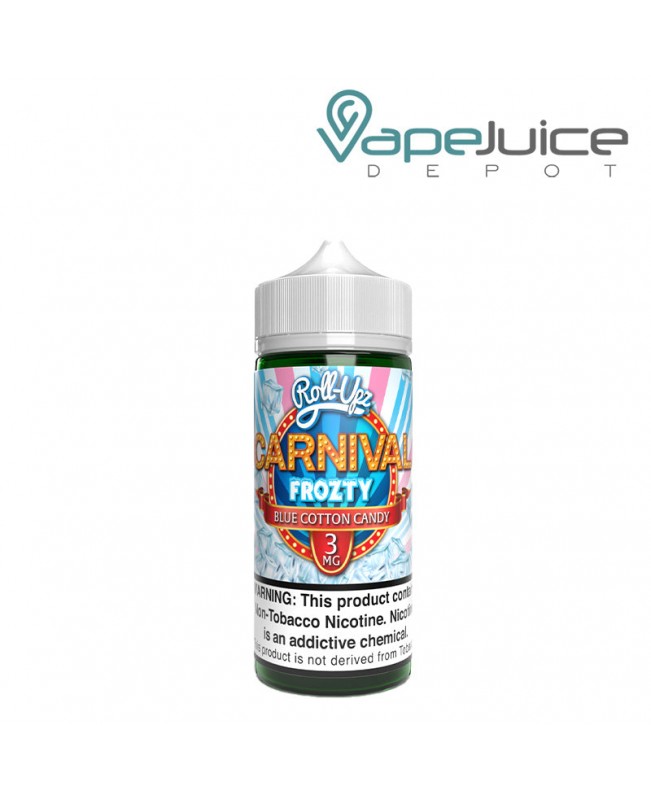 Blue Cotton Candy Frozty Carnival Roll Upz 100ml