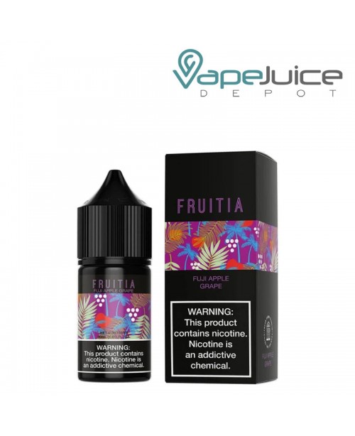 Fuji Apple Grape Salts Fruitia Fresh Farms 30ml