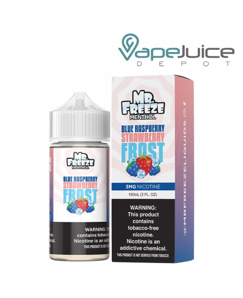 Blue Razz Strawberry Frost Mr Freeze 100ml