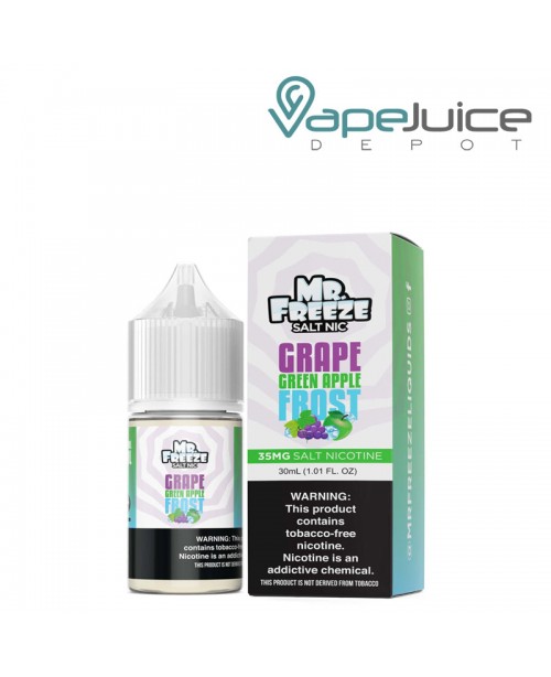 Grape Green Apple Frost Mr Freeze Salts 30ml