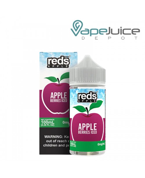 Berries Iced 7Daze Reds Apple eJuice 100ml