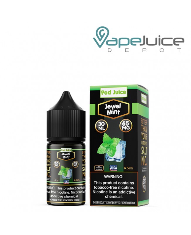 Jewel Mint Pod Juice TFN Salt 65mg