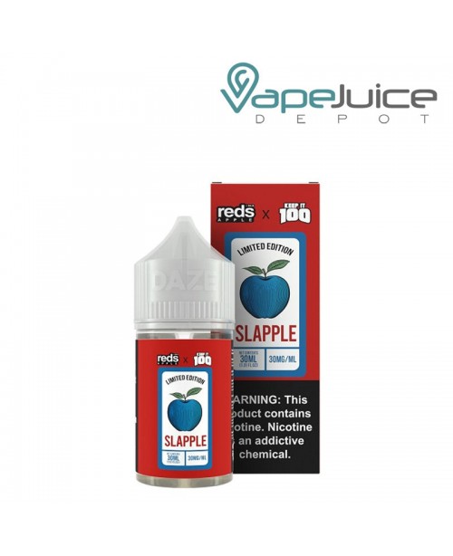 Slapple 7 Daze Reds x Keep It 100 Salt 30ml