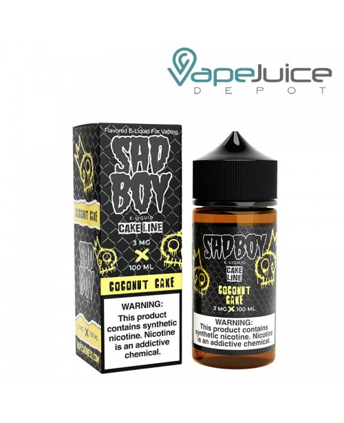 Coconut Cake SadBoy eLiquid 100ml