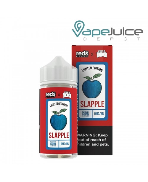 Slapple 7 Daze Reds X Keep It 100 eLiquid 100ml