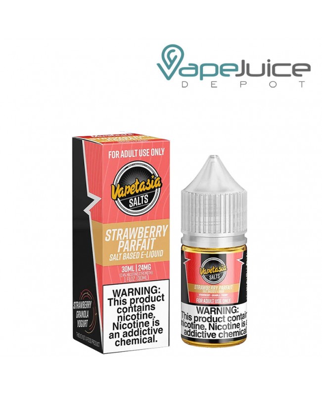 Strawberry Parfait Vapetasia Salts 30ml