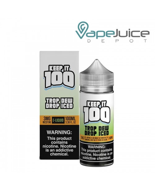 Trop Dew Drop Iced Keep it 100 TFN eLiquid 100ml