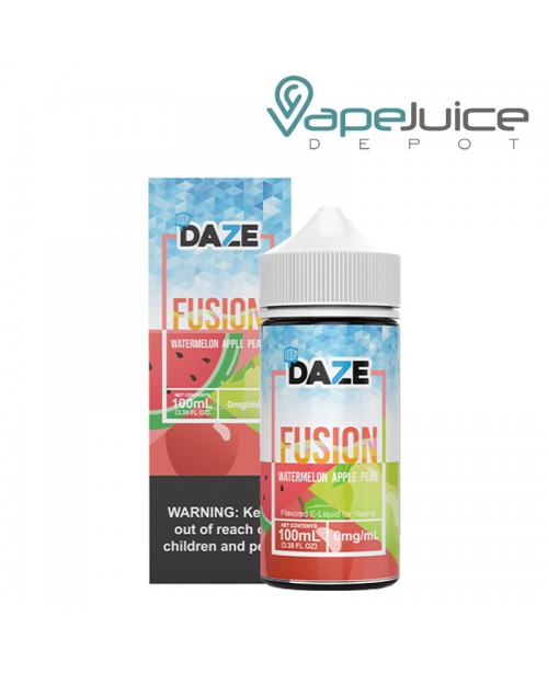 ICED Watermelon Apple Pear 7 Daze Fusion 100ml