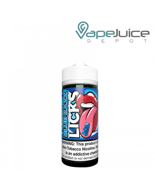 Yummi Blue Razz Frozty LICKS Roll Upz 100ml