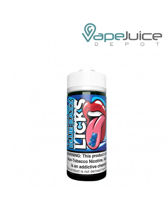 Yummi Blue Razz Frozty LICKS Roll Upz 100ml