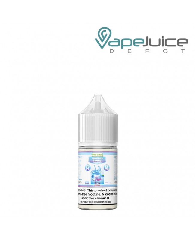 Blue Razz Slushy Freeze Pod Juice TFN Salt 30ml