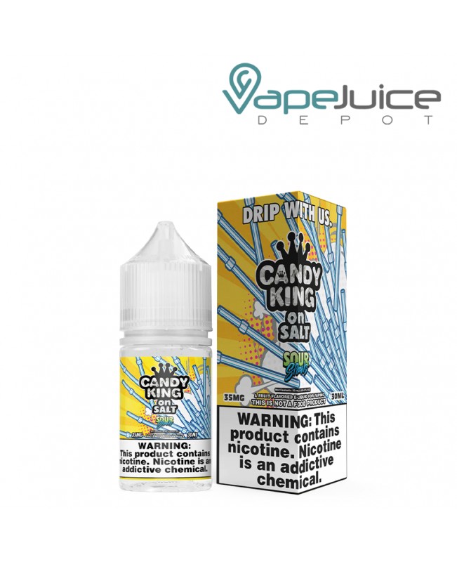 Sour Straws Candy King On Salt 30ml