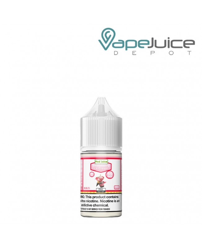 Strawberry Ice Cream Pod Juice TFN Salt 30ml