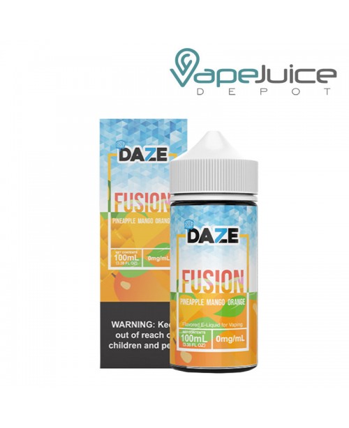 ICED Pineapple Mango Orange 7 Daze Fusion 100ml