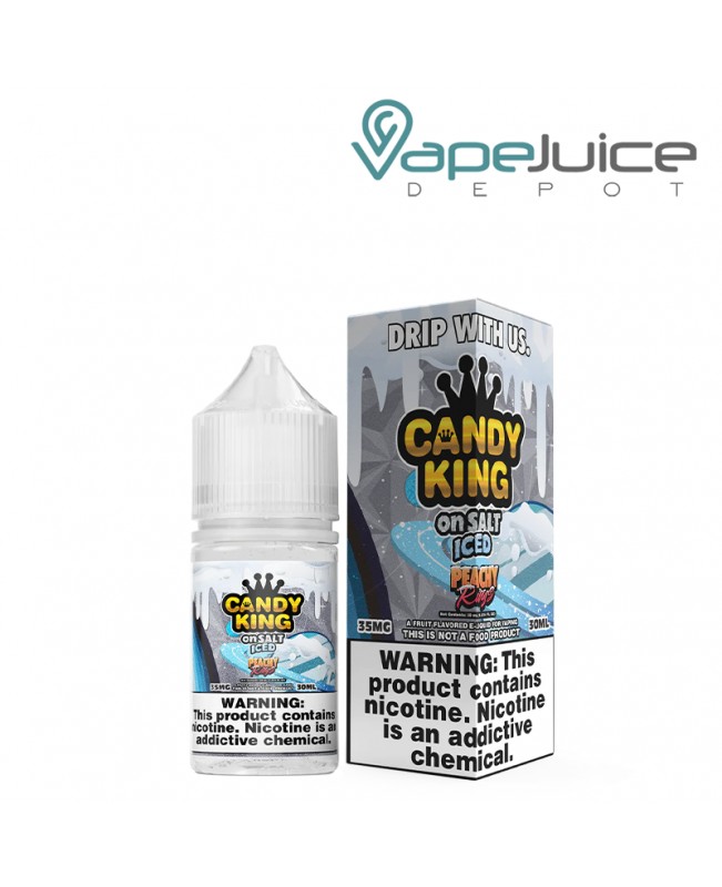 Iced Peachy Rings Candy King On Salt 30ml