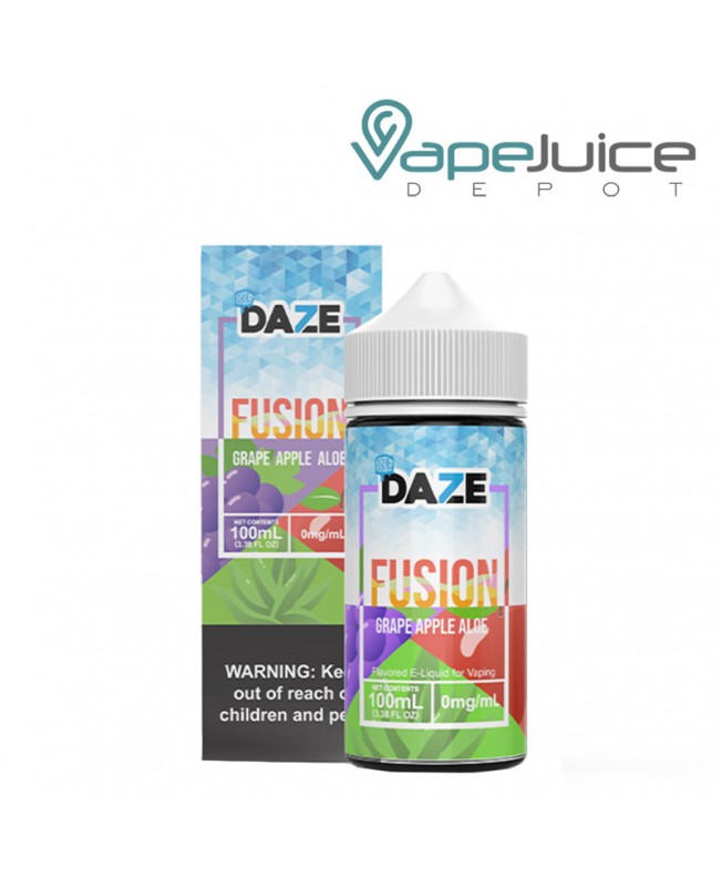 ICED Grape Apple Aloe 7 Daze Fusion 100ml