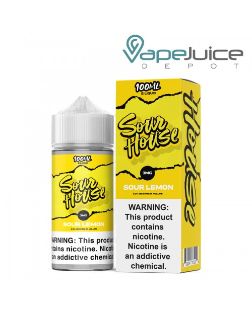 Lemon Sour House eLiquid 100ml