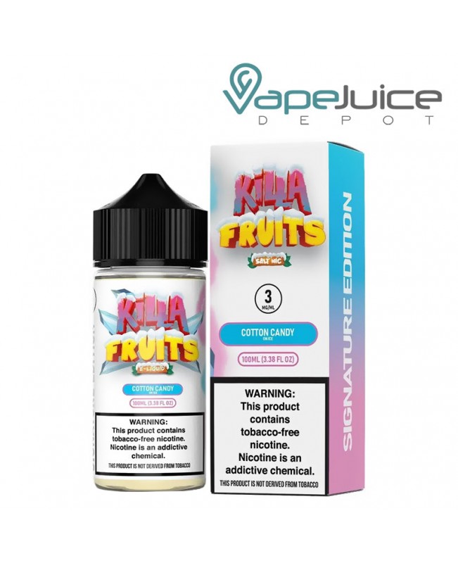 Cotton Candy On Ice Killa Fruits Signature TFN Series 100ml