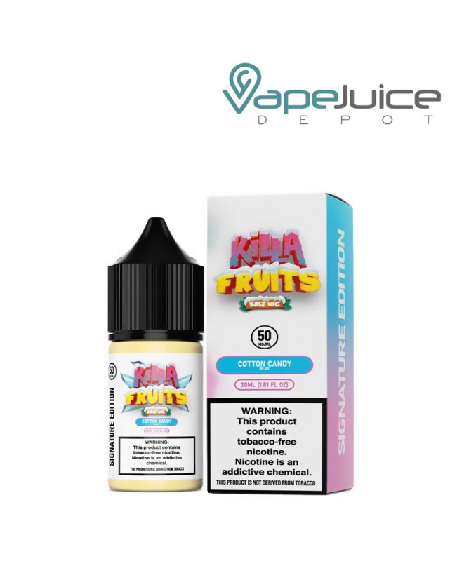 Cotton Candy On Ice Killa Fruits Signature TFN Salt 30ml