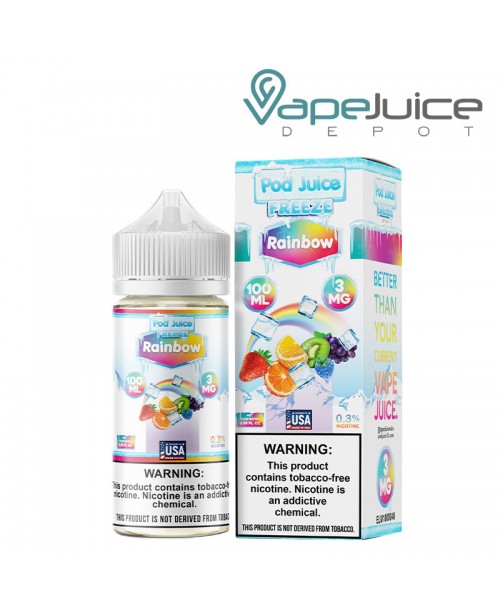 Rainbow Freeze Pod Juice TFN 100ml