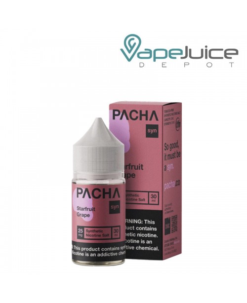 Starfruit Grape PachaMama Syn Salts 30ml