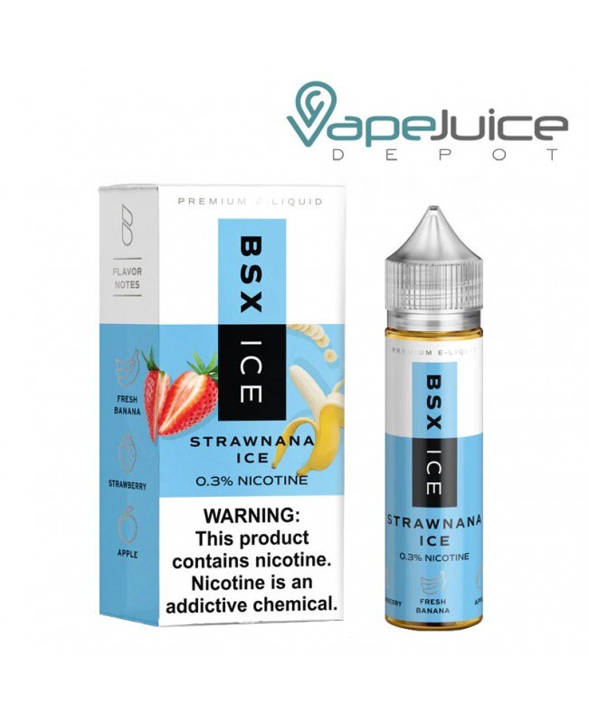 Strawnana Ice Glas Basix TFN eLiquid 60ml