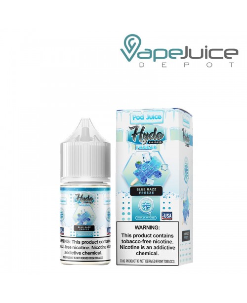 Blue Razz Freeze Hyde Pod Juice TFN Salt 30ml